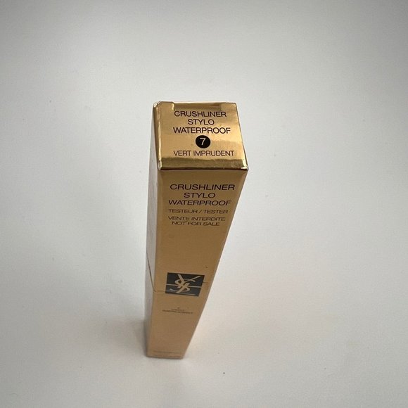 YSL Crushliner Stylo Waterproof Eyeliner #7 Vert Imprudent .35 oz NEW! - Picture 3 of 3